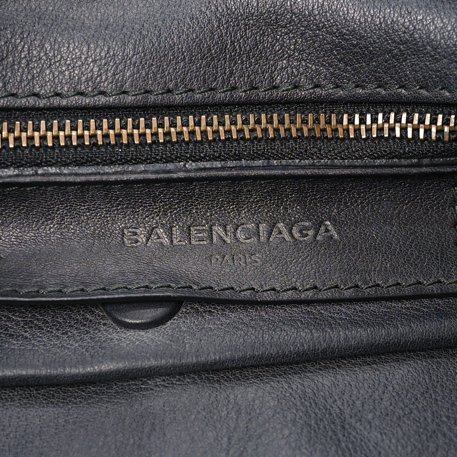 Balenciaga Veau Soyeux Perforated Blackout Hardware City Black 7 of 11