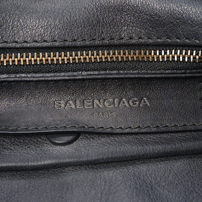 Balenciaga Veau Soyeux Perforated Blackout Hardware City Black 7 of 11