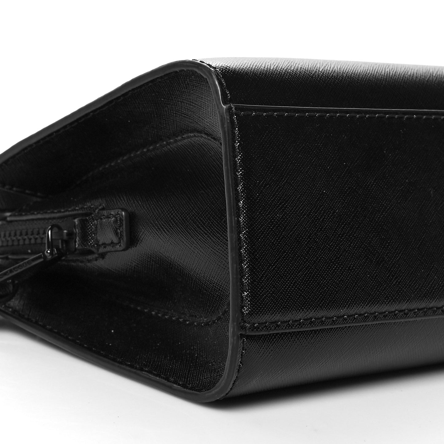 Saffiano Little Big Shot Tote Black