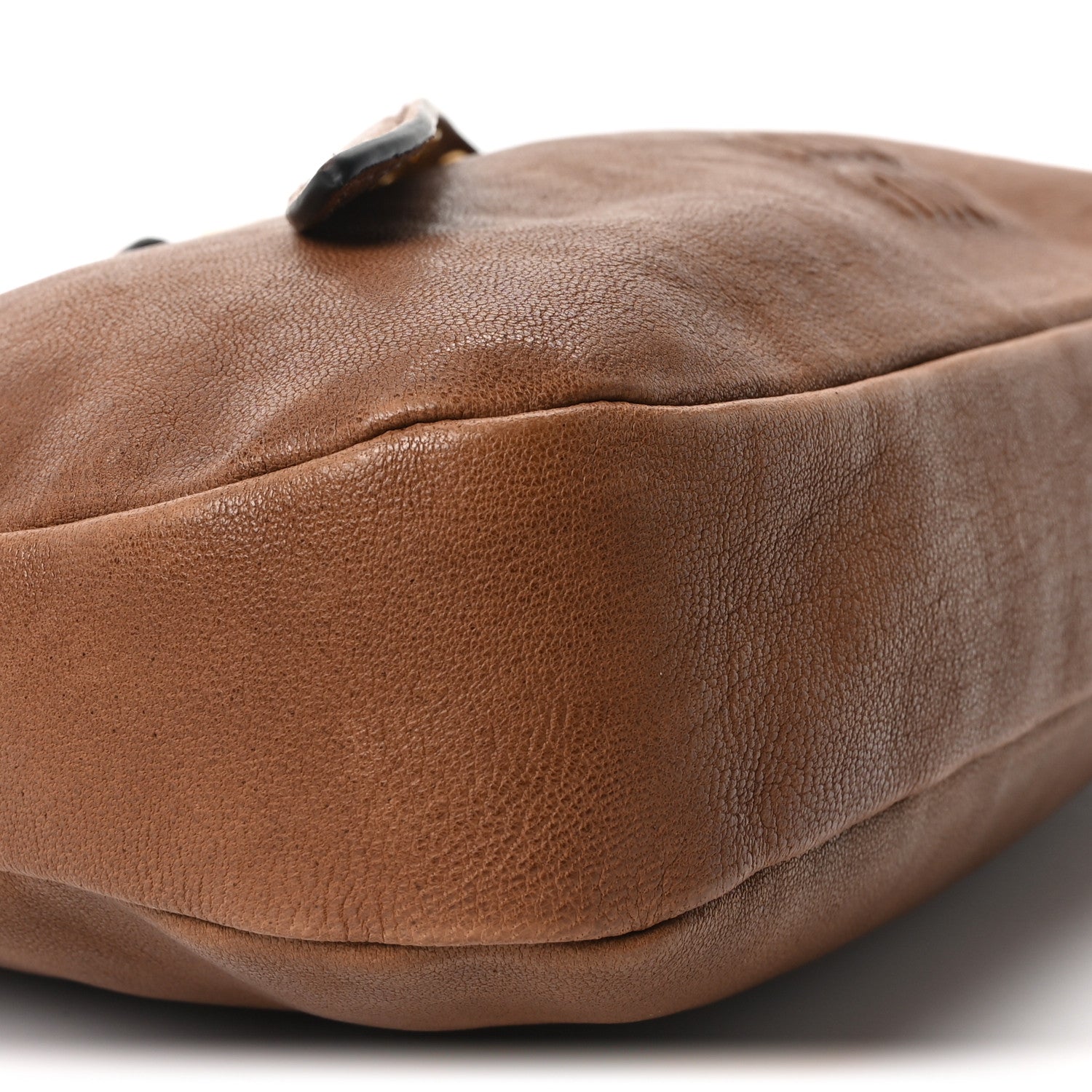 Miu Miu Nappa Aviator Regular Aventure Shoulder Bag Rovere 8 of 9
