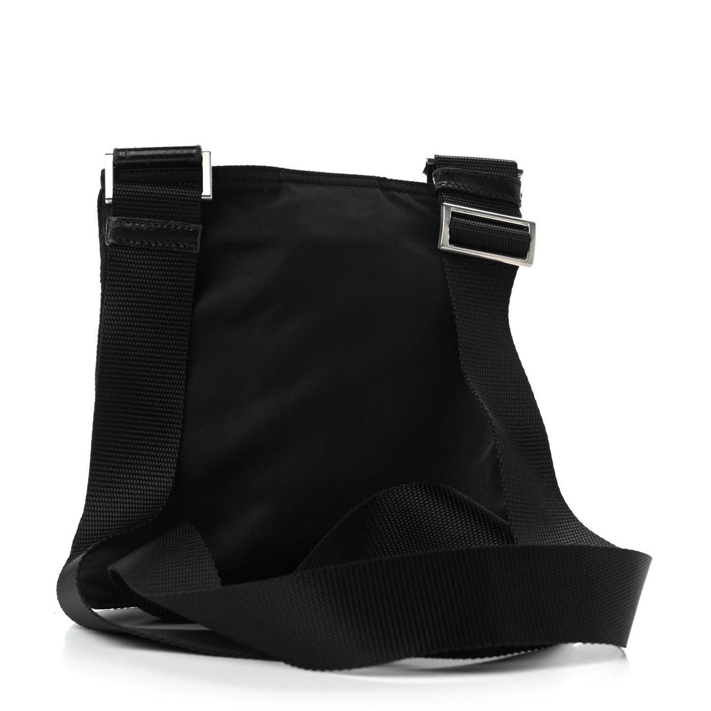 Tessuto Nylon Messenger Bag Black