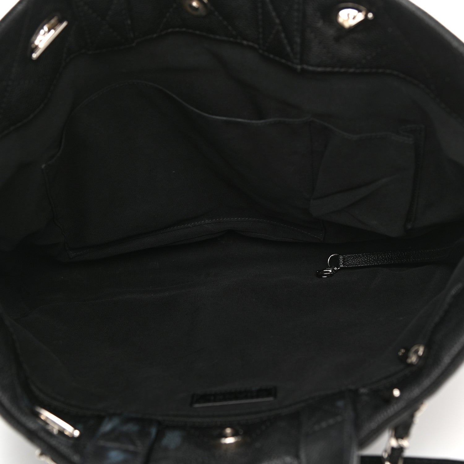 Chanel Caviar Quilted Shopping Tote Black 4 of 8