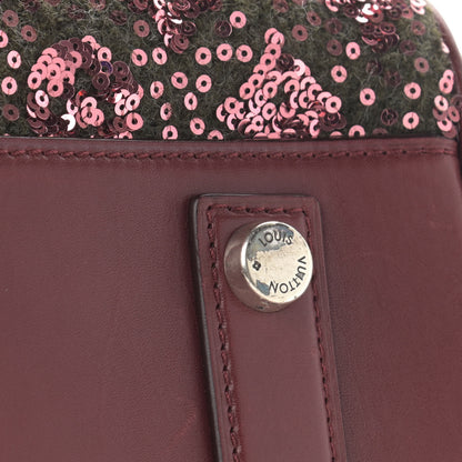 Louis Vuitton Sequin Monogram Sunshine Express Speedy Burgundy 15 of 15