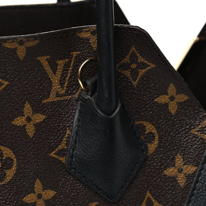 Louis Vuitton Calfskin Monogram Kimono Tote PM Black 18 of 21