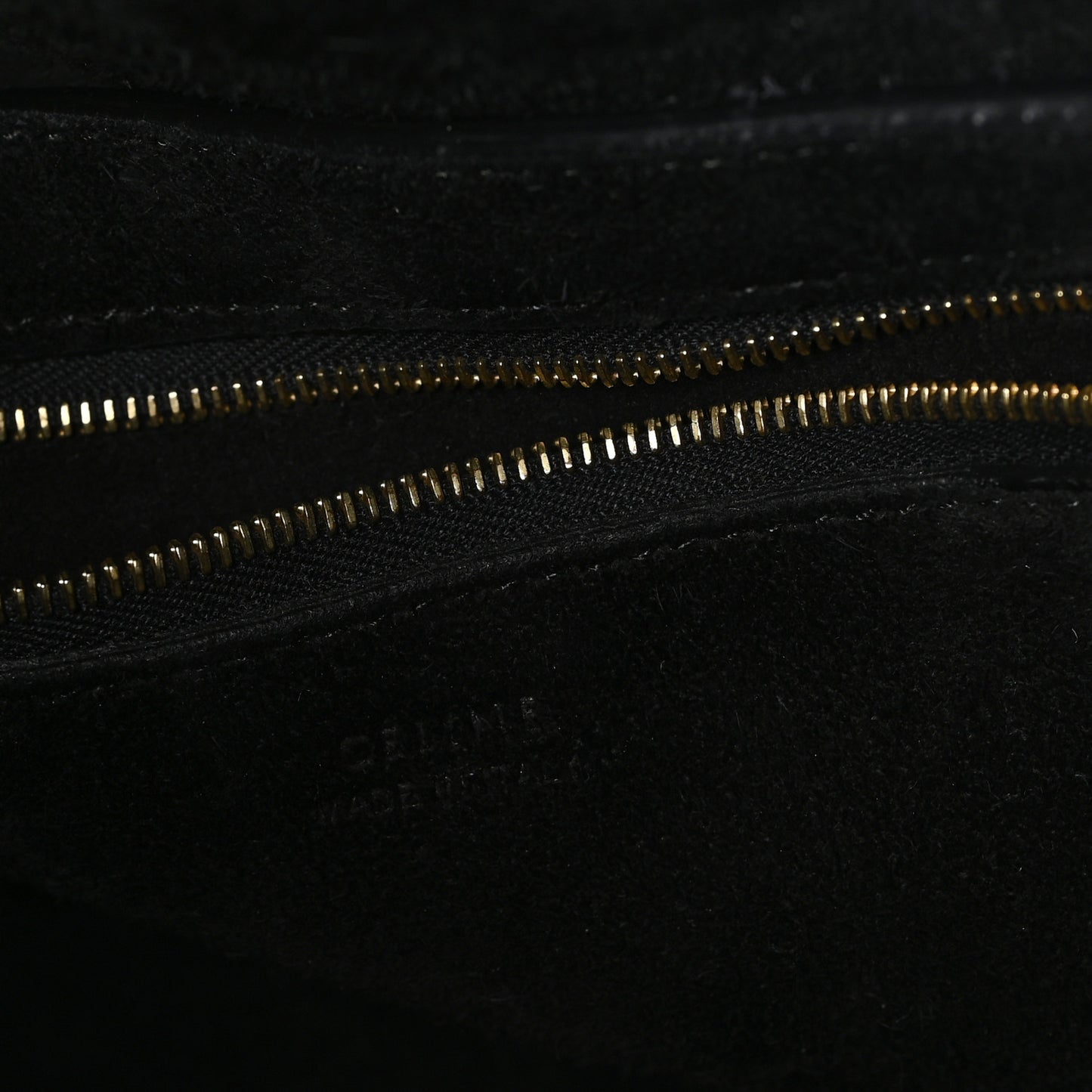 Soft Grained Calfskin Sangle Bucket Bag Black