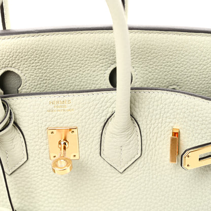 Hermes Togo Birkin 25 Gris Neve 6 of 11