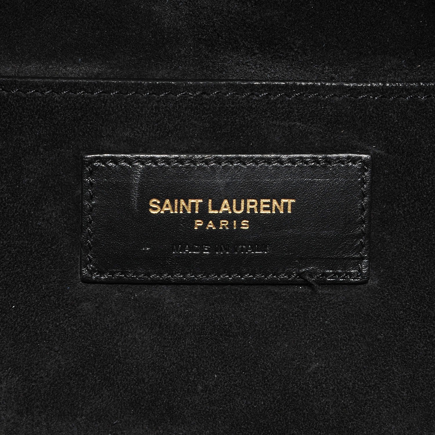 Saint Laurent Calfskin Large Emmanuelle Bucket Bag Black 7 of 8