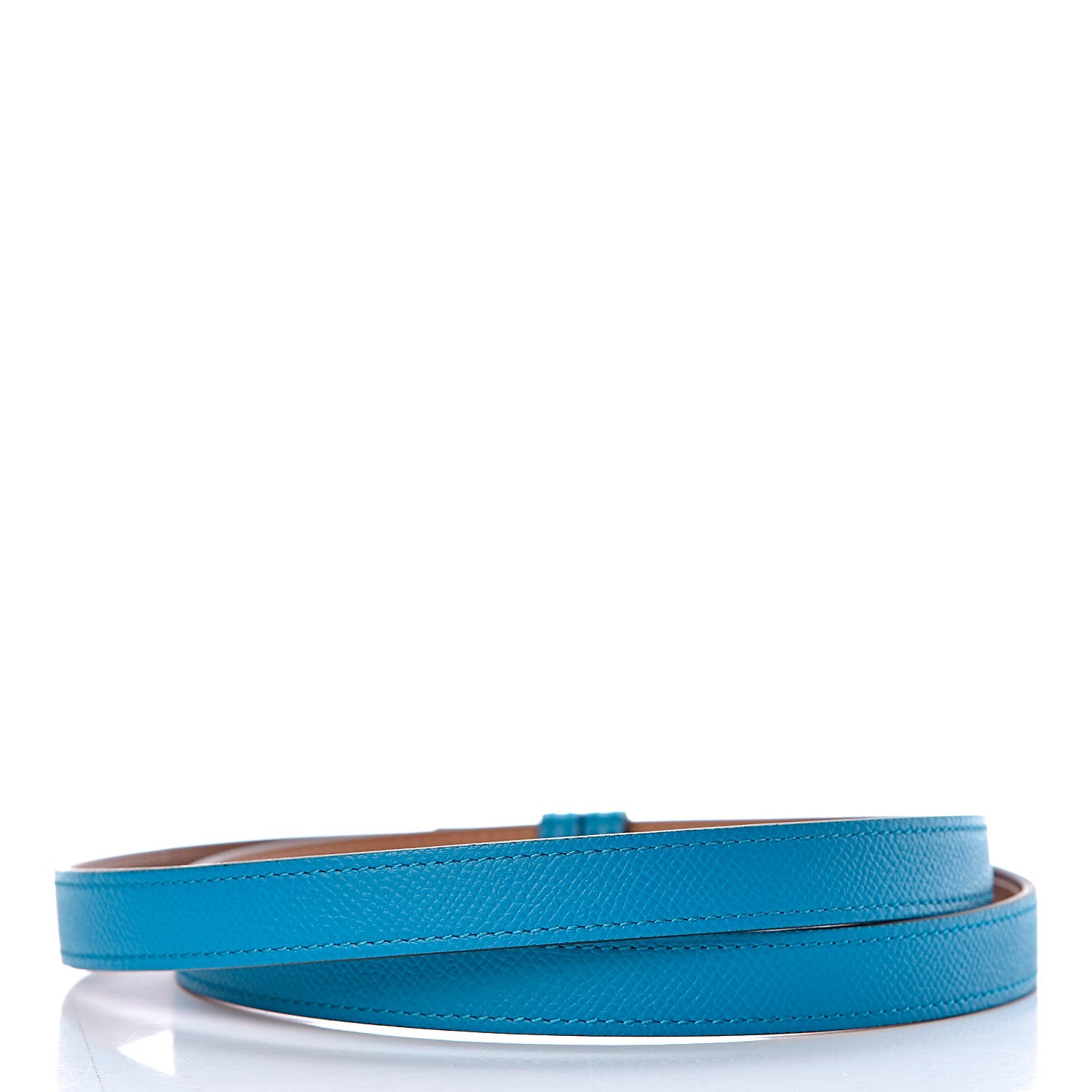 Hermes Epsom Kelly Belt Bleu Zanzibar 3 of 4