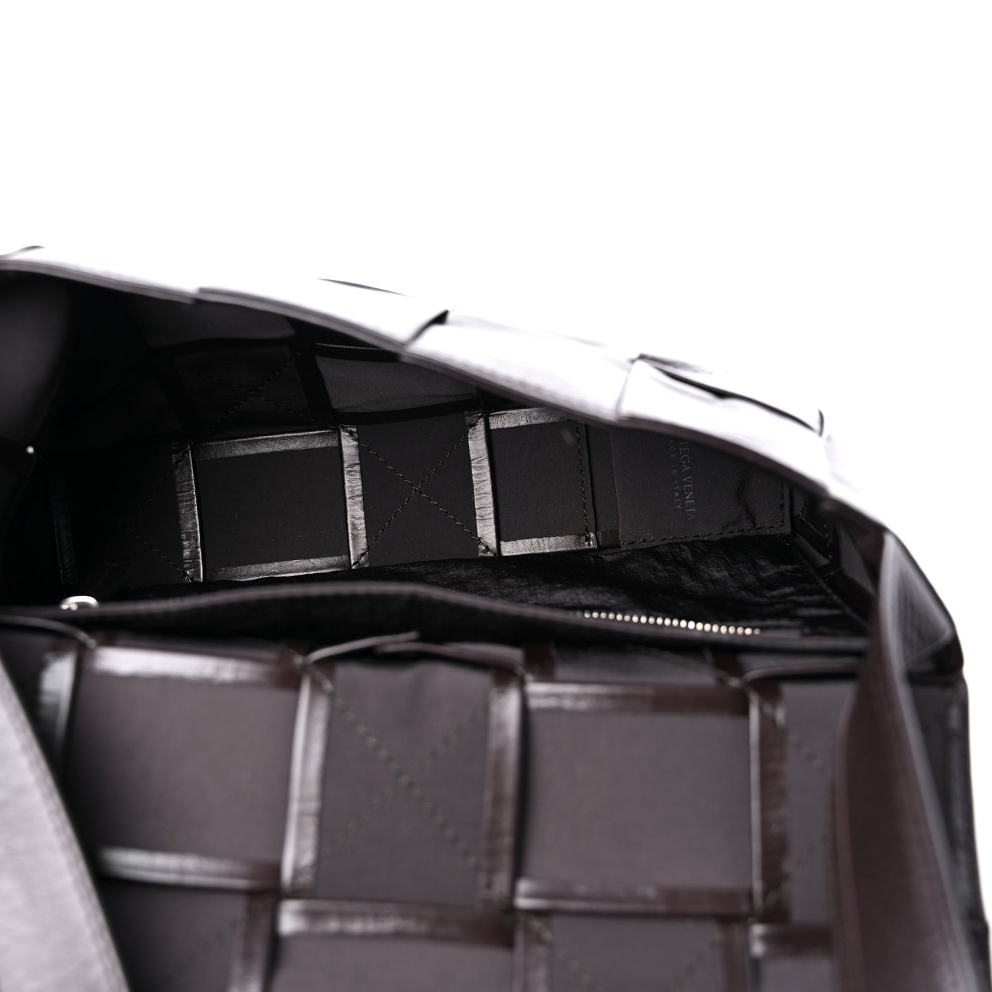 Paper Calfskin Maxi Intreccio Cassette Crossbody Bag Fondant