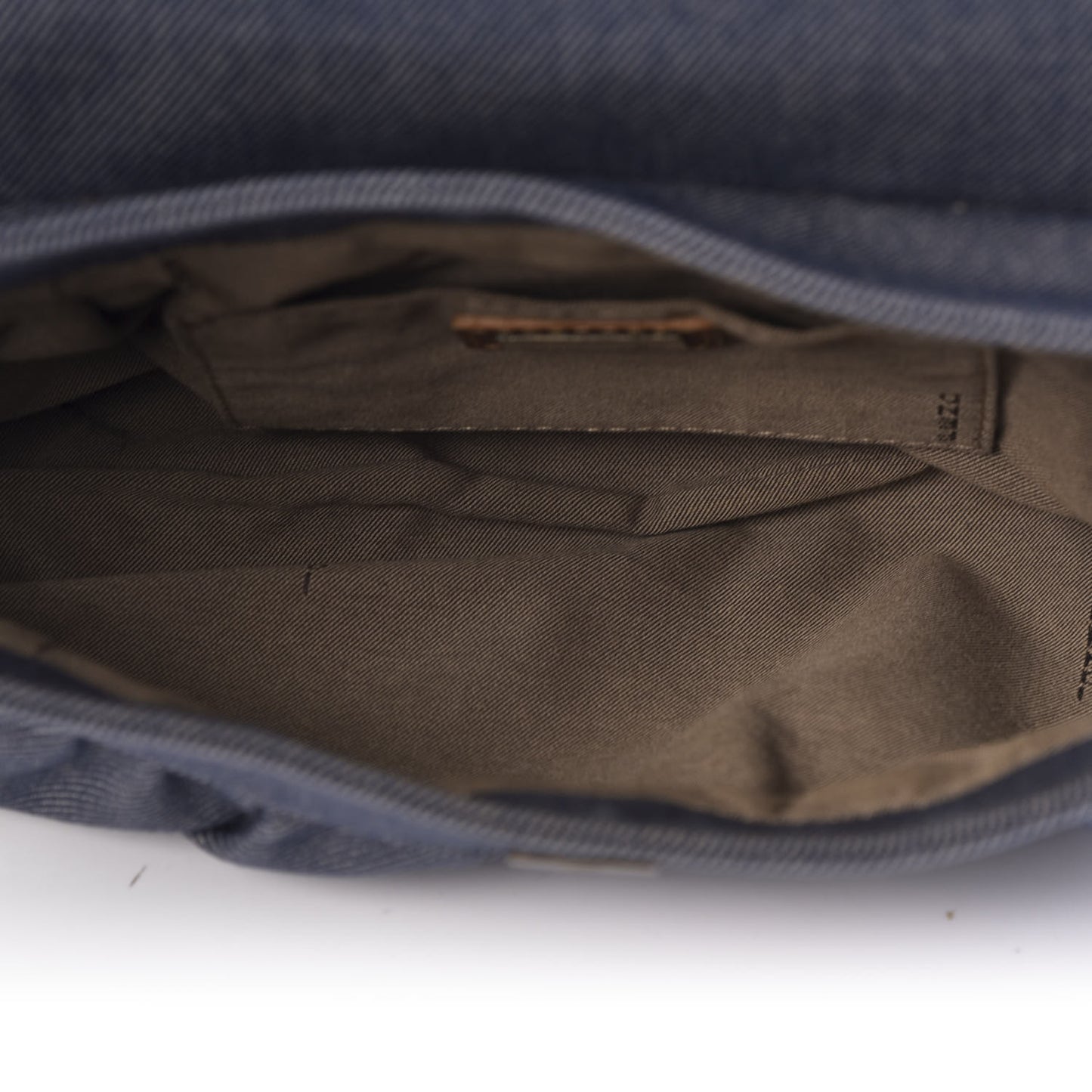 Denim Small Chef Shoulder Bag Blue