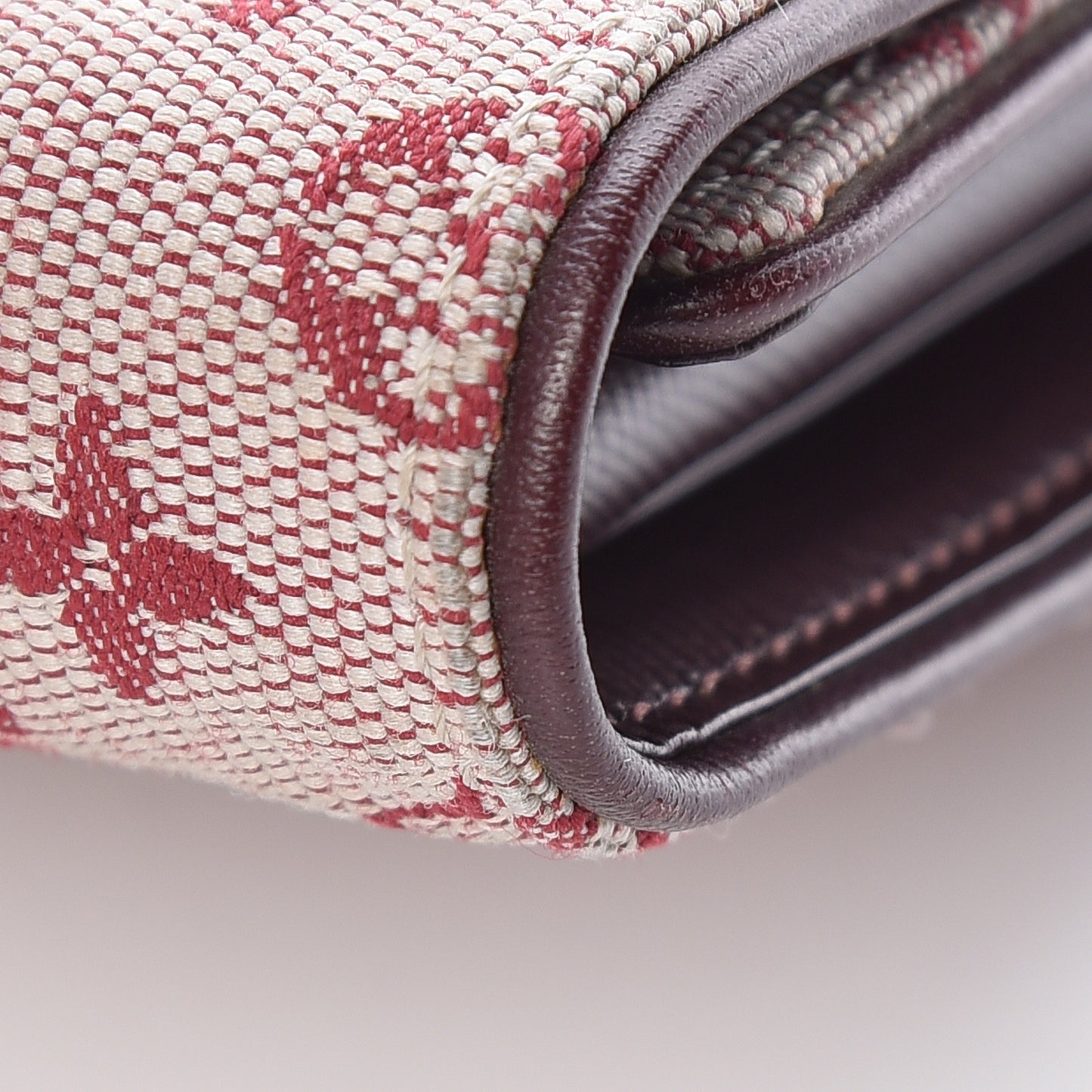 Mini Monogram Compact Wallet Cherry