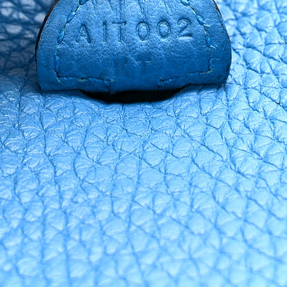 Hermes Taurillon Clemence Evelyne TPM Bleu Zanzibar 7 of 10