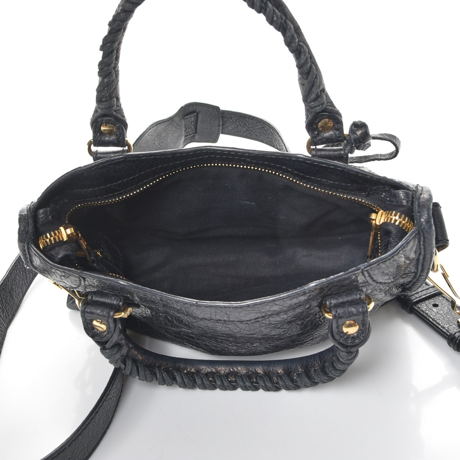 Balenciaga Agneau Giant 12 Gold Hardware Mini City Black 6 of 10