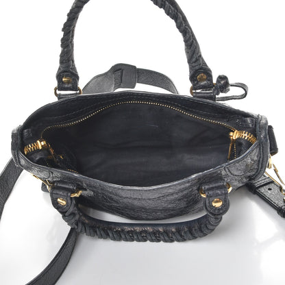 Balenciaga Agneau Giant 12 Gold Hardware Mini City Black 6 of 10