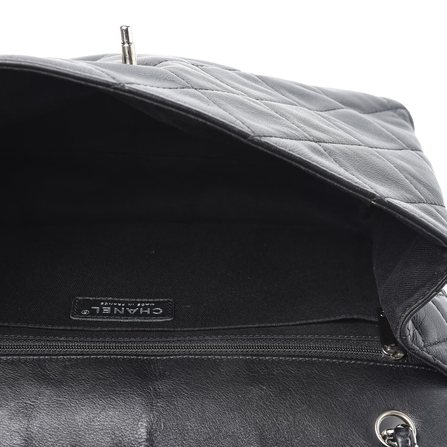 Chanel Calfskin Quilted In The Business Flap Bag Black 4 of 10