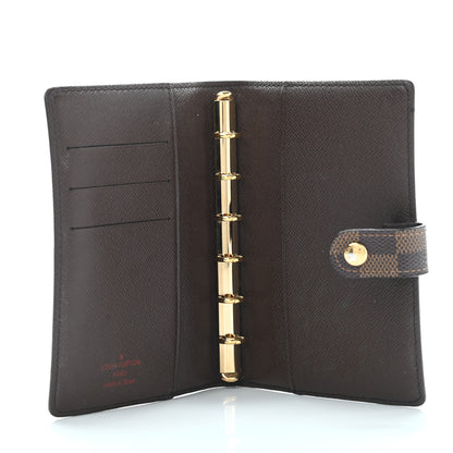 Louis Vuitton Damier Ebene Small Ring Agenda Cover 5 of 8
