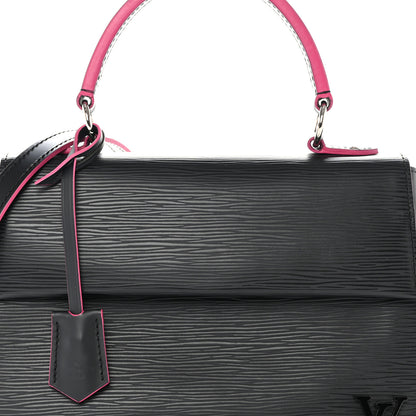 Louis Vuitton Epi Cluny BB Black Hot Pink 8 of 11