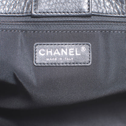 Chanel Deerskin Cerf Executive Shopper Tote Black 6 of 8