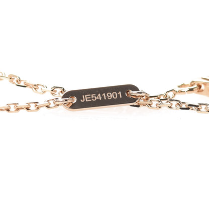 Van Cleef & Arpels 18K Rose Gold Carnelian Sweet Alhambra Bracelet 6 of 8