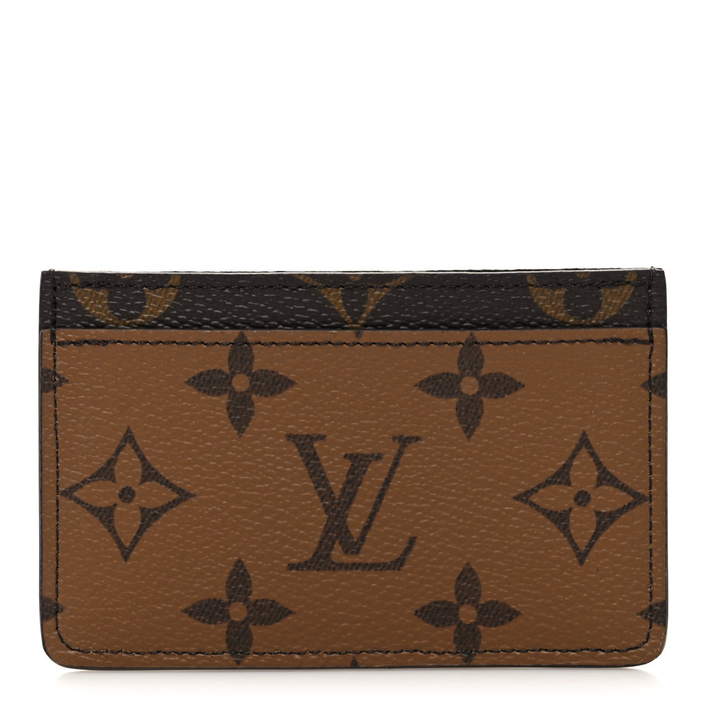 Reverse Monogram Card Holder