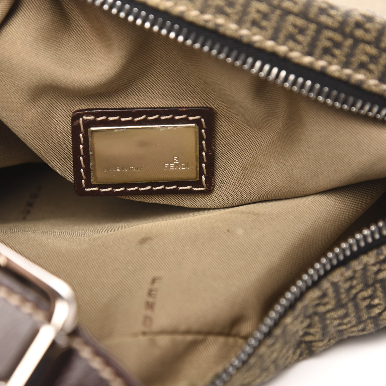 Fendi Zucchino Oyster Brown 6 of 12