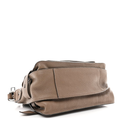 Proenza Schouler Calfskin Medium Beacon Saddle Bag Mushroom 4 of 10