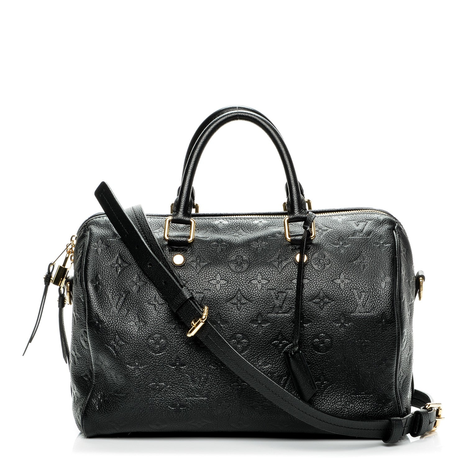 Louis Vuitton Empreinte Speedy Bandouliere 30 Black 1 of 7