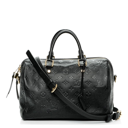 Louis Vuitton Empreinte Speedy Bandouliere 30 Black 1 of 7