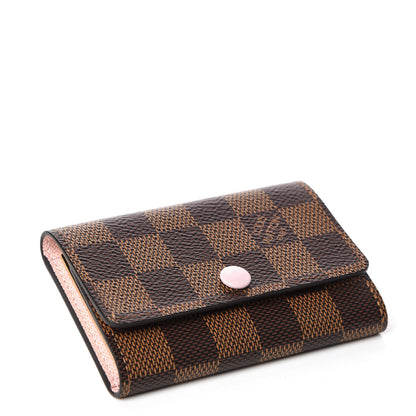 Louis Vuitton Damier Ebene Multicles 6 Key Holder Rose Ballerine 4 of 7