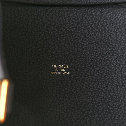 Hermes Taurillon Maurice Picotin Lock 18 PM Graphite 6 of 11