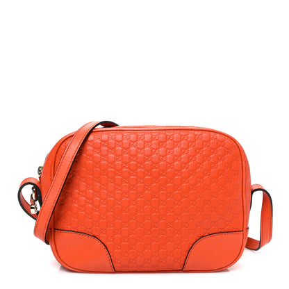 Gucci Soft Microguccissima Mini Bree Messenger Bag Sun Orange 1 of 11