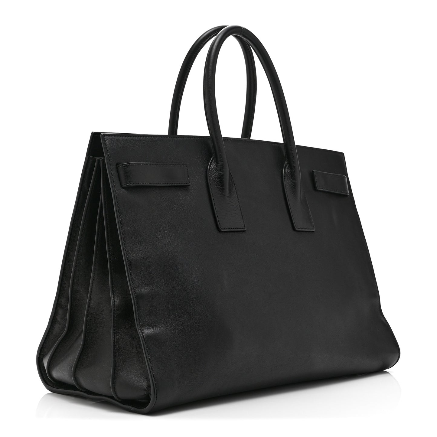 Calfskin Large Sac de Jour Carryall Black