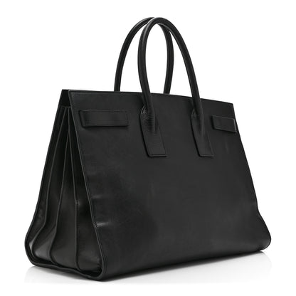 Saint Laurent Calfskin Large Sac de Jour Carryall Black 3 of 10