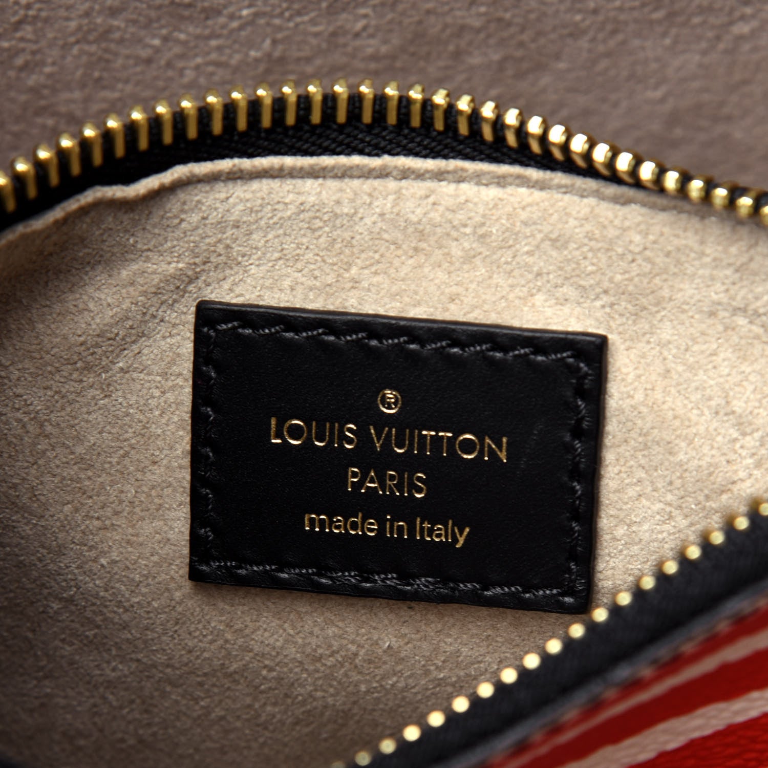 Louis Vuitton Monogram Giant Crafty NeoNoe MM Creme Rouge Black 6 of 12
