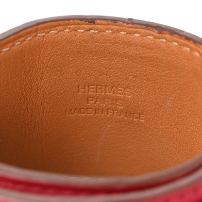 Hermes Swift Collier de Chien CDC Bracelet T2 Rouge Casaque 5 of 5