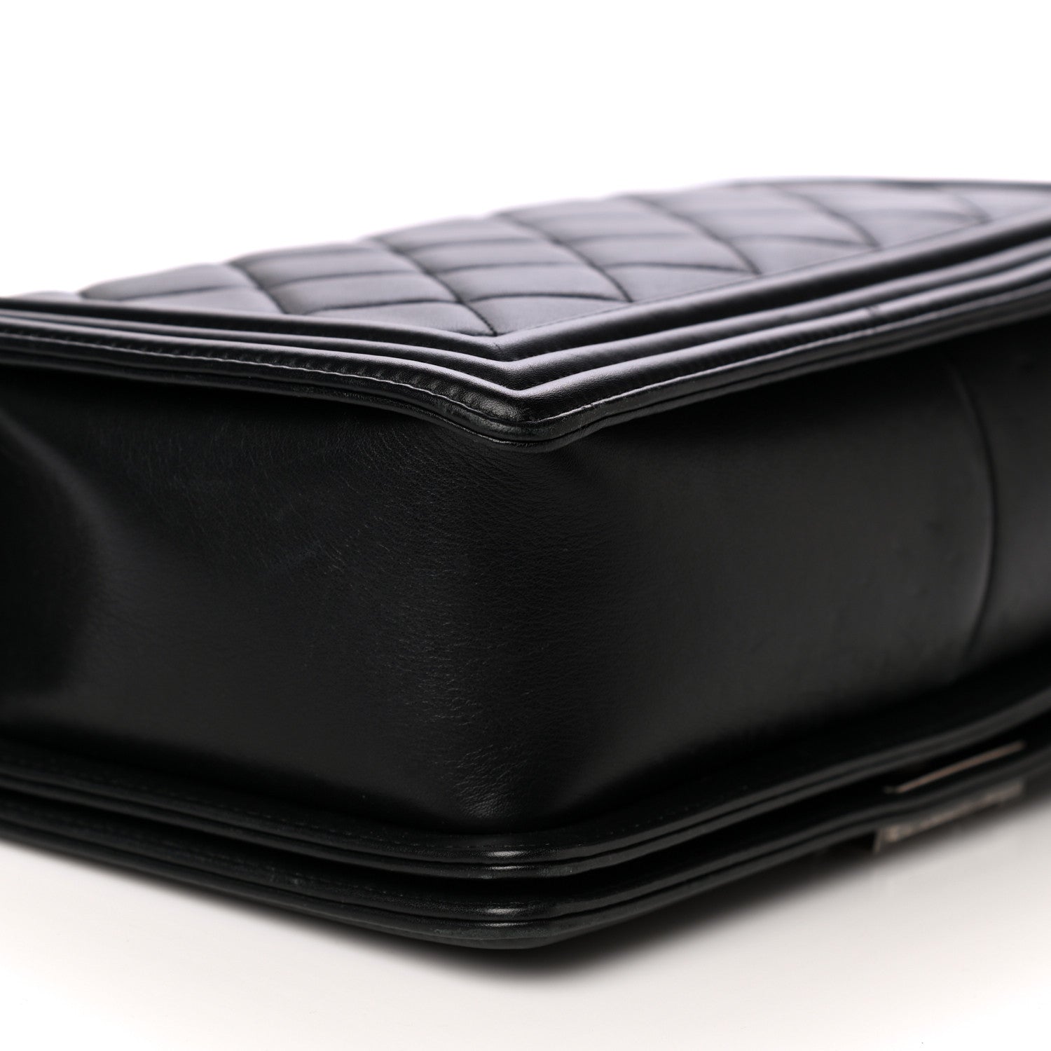 Chanel Calfskin Quilted New Medium Boy Flap Black 12 of 12