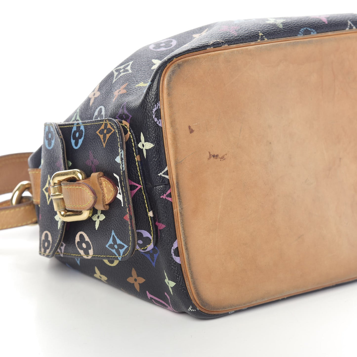 Monogram Multicolor Petit Noe Black