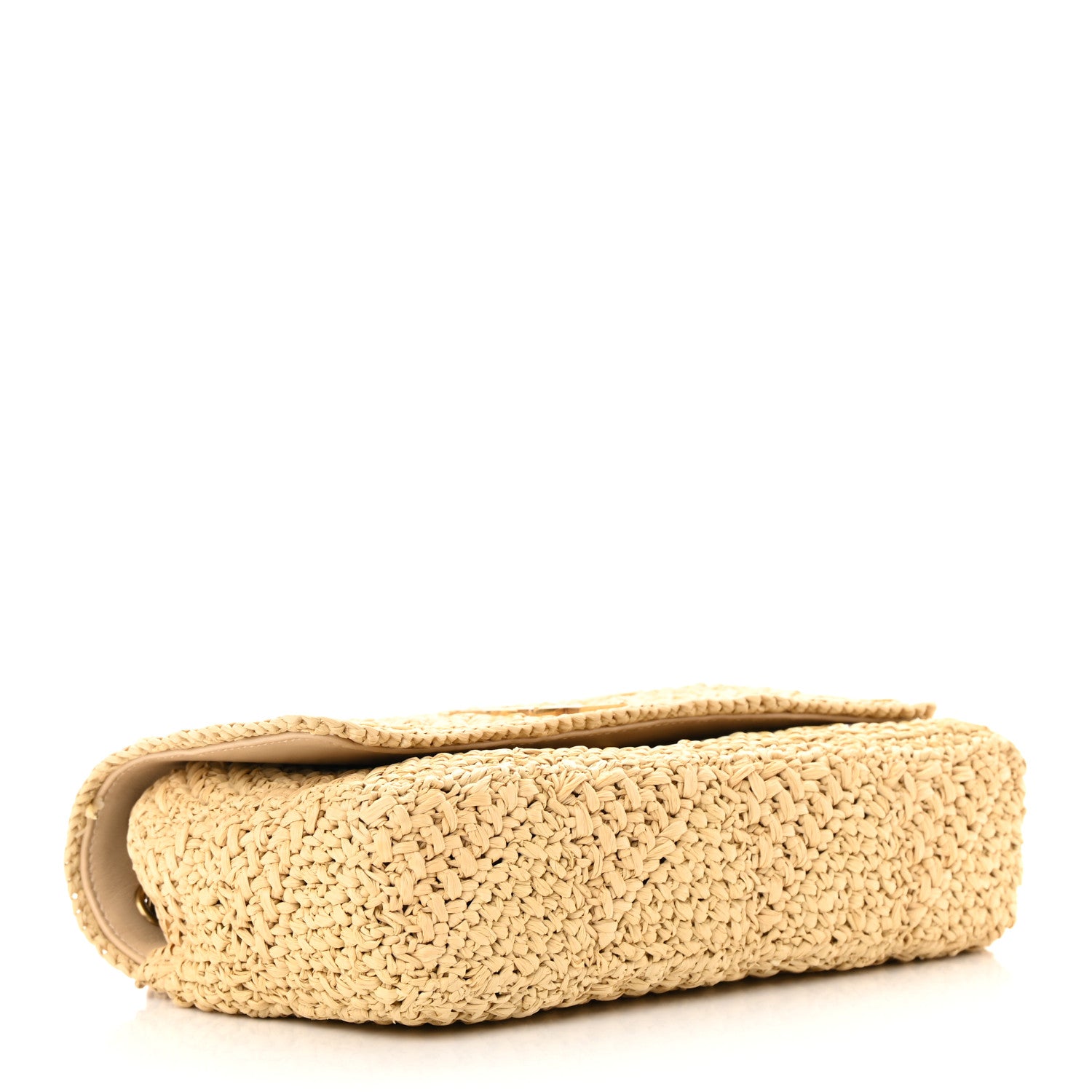 Saint Laurent Raffia Monogram Medium Jamie Natural Avorio 4 of 12