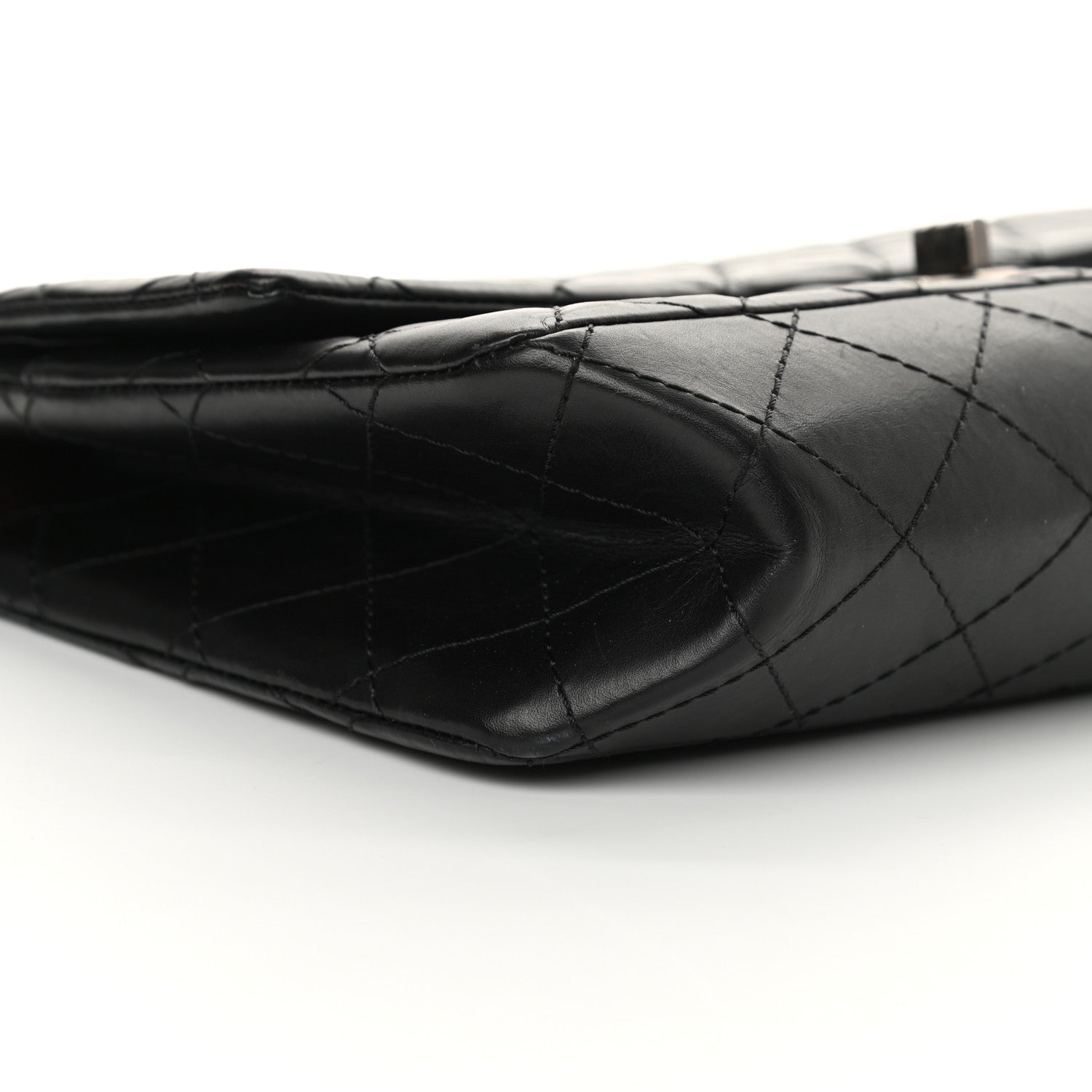 Chanel Aged Calfskin Quilted 2.55 Reissue 226 Flap Black 10 of 14