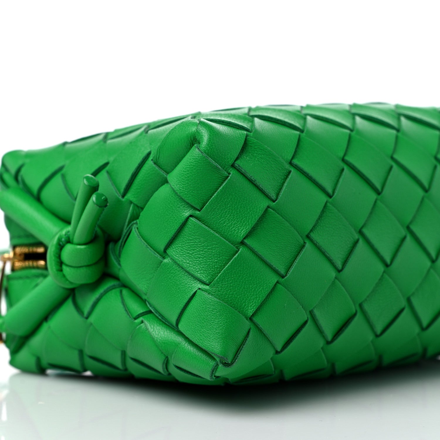 Bottega Veneta Nappa Intrecciato Mini Loop Camera Bag Parakeet 7 of 8