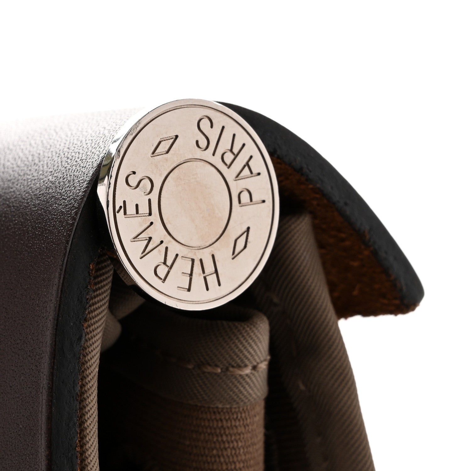 Hermes Vache Hunter Toile Herbag Zip 31 PM Etoupe Ebene 15 of 16