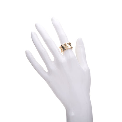Bulgari 18K Yellow Gold B.Zero1 Four-Band Ring 52 6 2 of 5