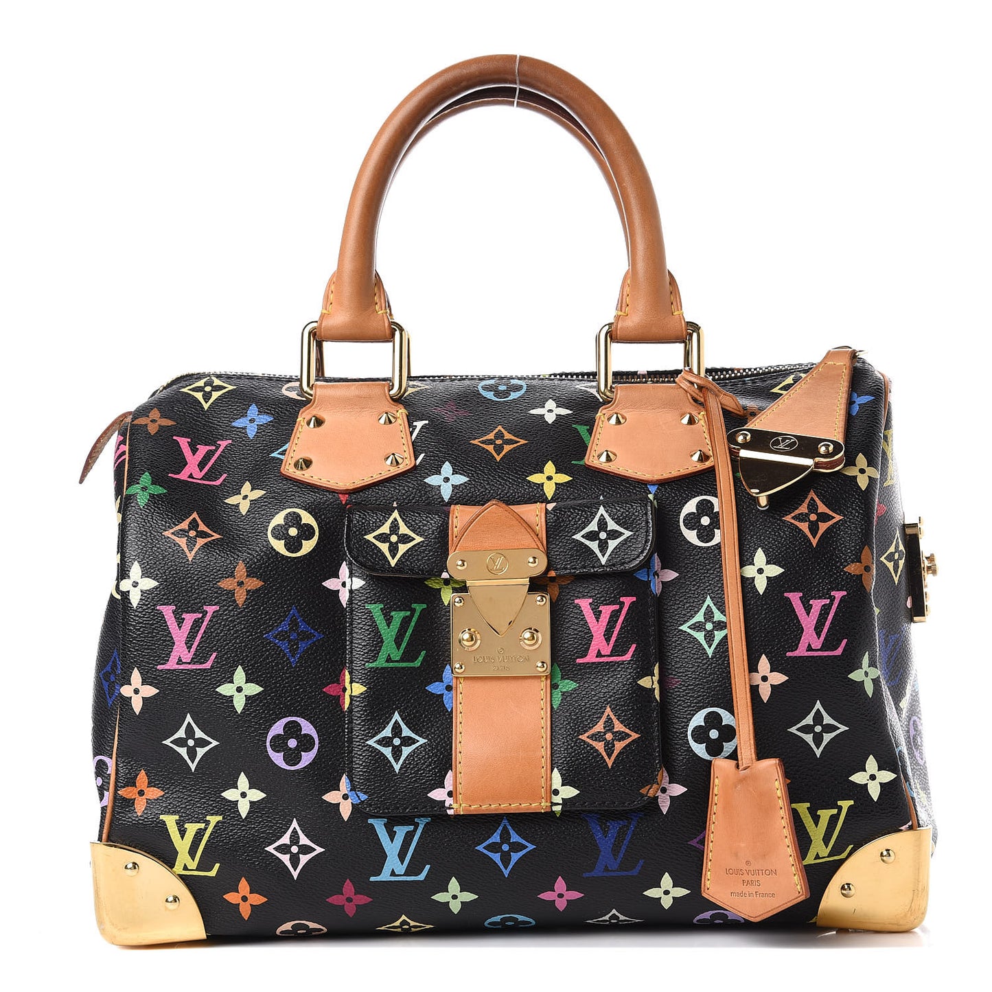 Monogram Multicolor Speedy 30 Black