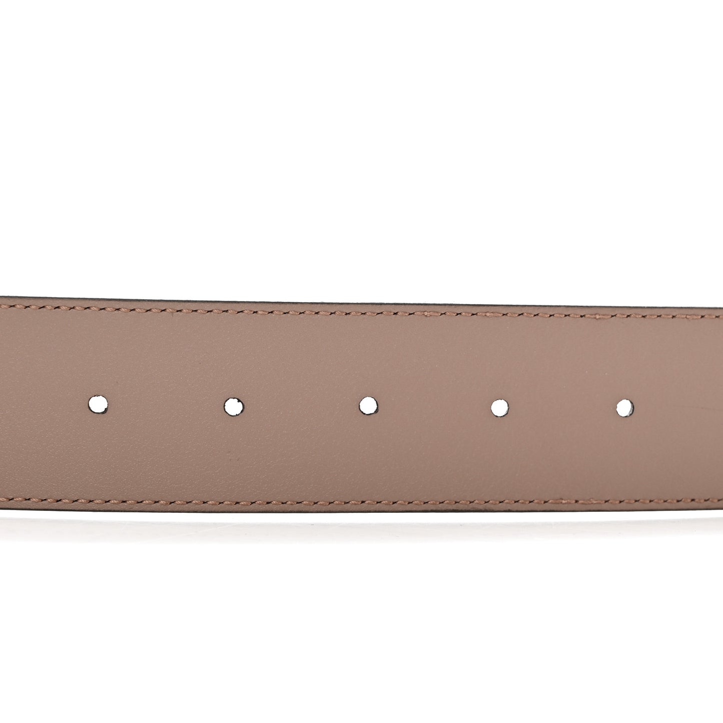 Calfskin Double G 40mm Belt 85 34 Porcelain Rose