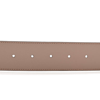 Gucci Calfskin Double G 40mm Belt 85 34 Porcelain Rose 5 of 5