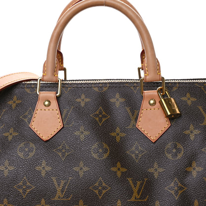 Louis Vuitton Monogram Speedy Bandouliere 35 8 of 12