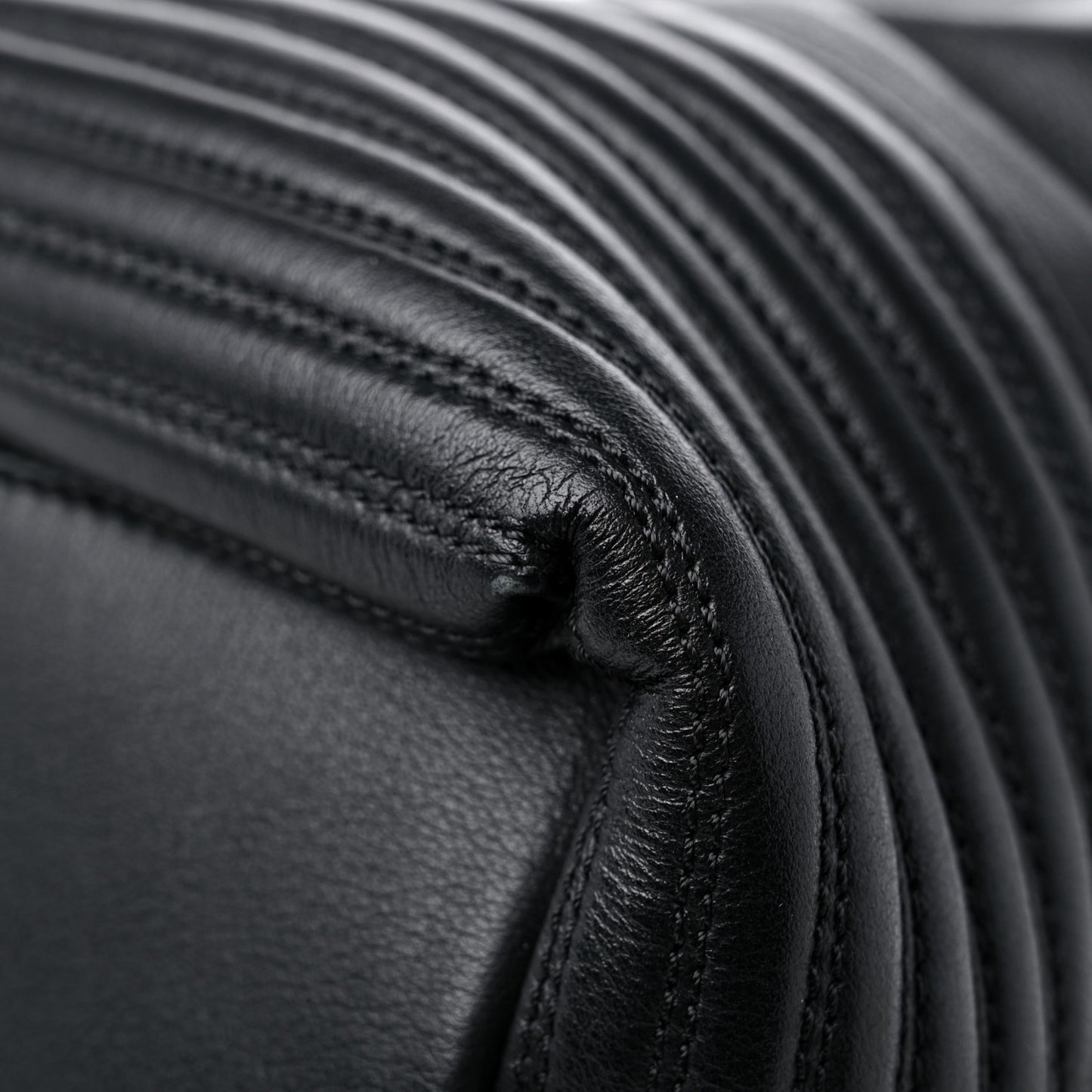 Calfskin Medium Biker Nightingale Black