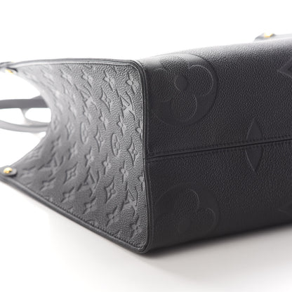 Louis Vuitton Empreinte Monogram Giant Onthego MM Black 6 of 7
