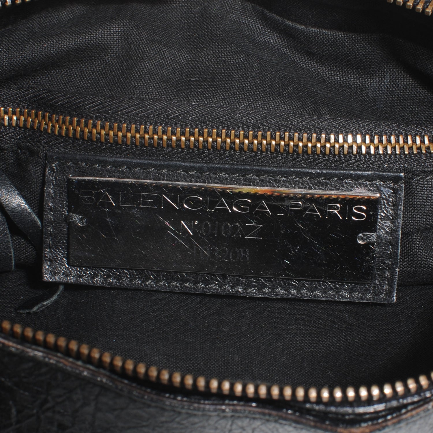 Balenciaga Chevre First Black 6 of 7