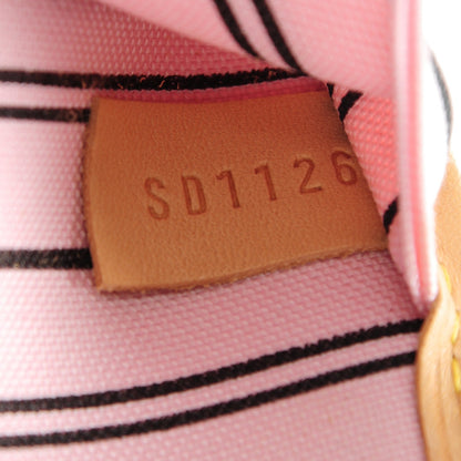 Louis Vuitton Monogram Neverfull MM Rose Ballerine 8 of 8